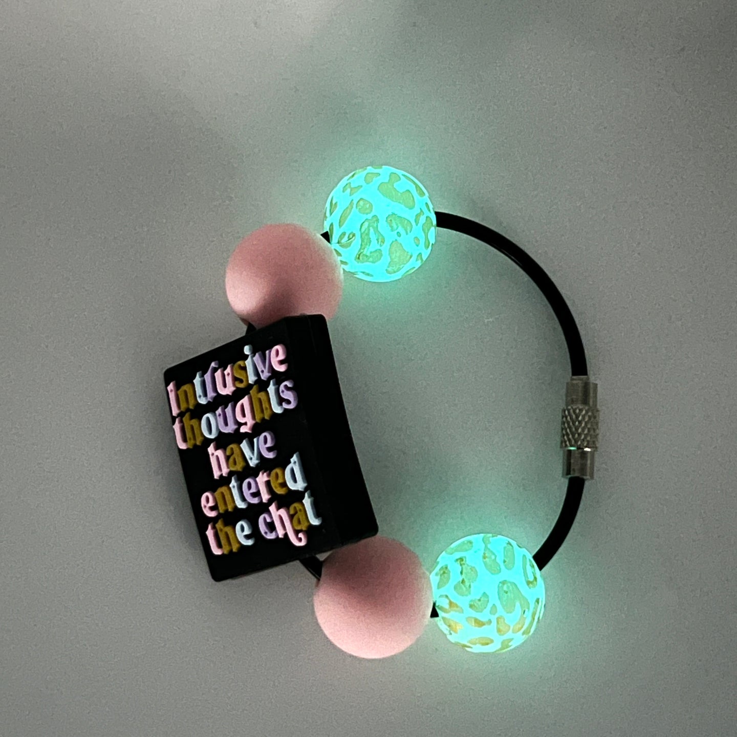 GLOW Intrusive Thoughts Cup Charm